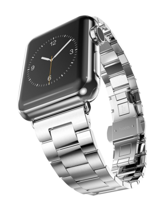HOCO Slim-Fit Metal Apple watch band 38mm - Zilver 