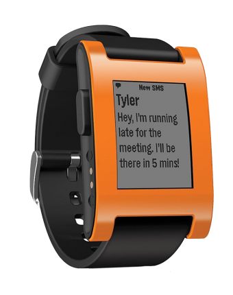 Pebble Smartwatch Orange 