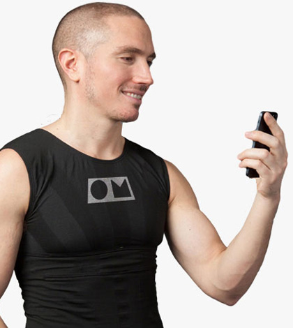 Bio-sensing T-shirt van OMsignal brengt sportprestaties in kaart
