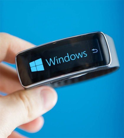 Microsoft smartwatch krijgt uiterlijk van fitnessarmband