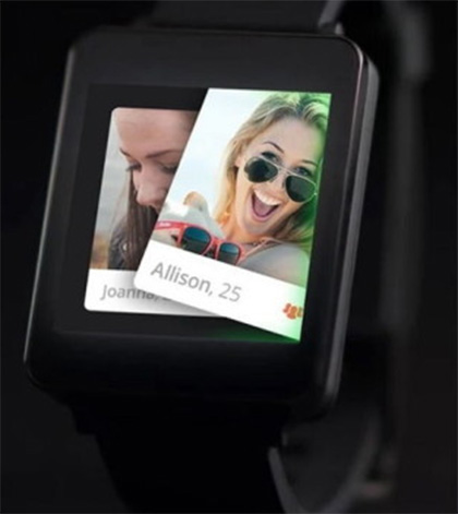 Tinder maakt dating-app geschikt voor smartwatches