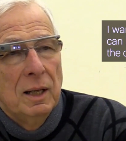 Google Glass-app voorziet je gesprekspartner van ondertiteling