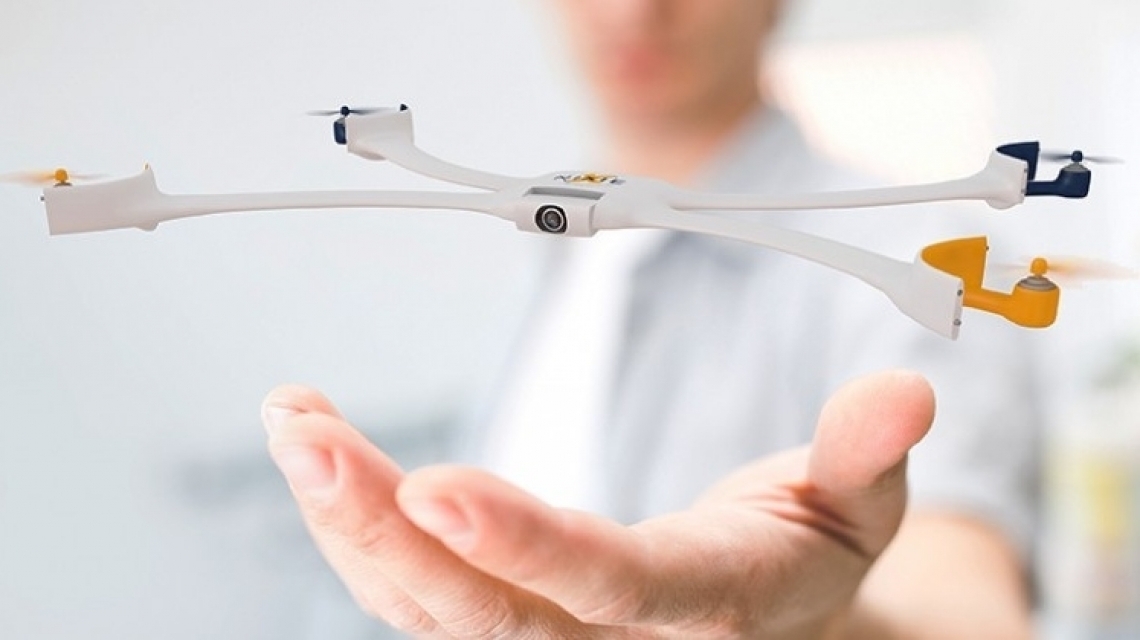Miniatuur selfie-drone wint 'Make It Wearable'-prijs van Intel