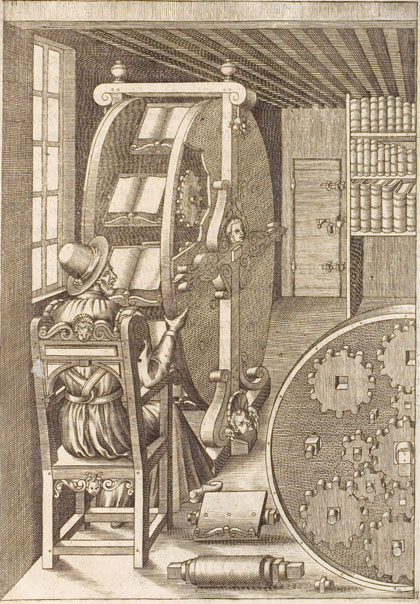 Zo zag een e-reader er in de 16e eeuw uit