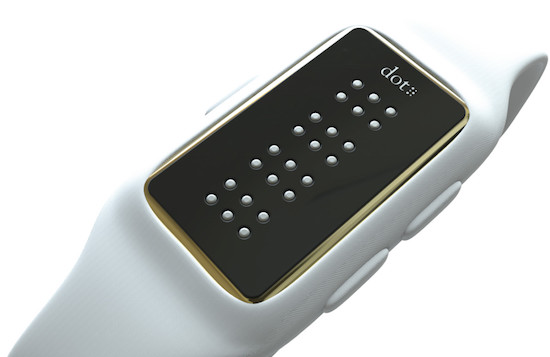 Dot: de eerste smartwatch voor visueel gehandicapten