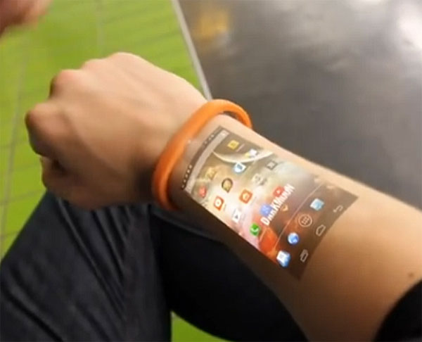 Cicret Bracelet tovert je arm om in een touchscreen